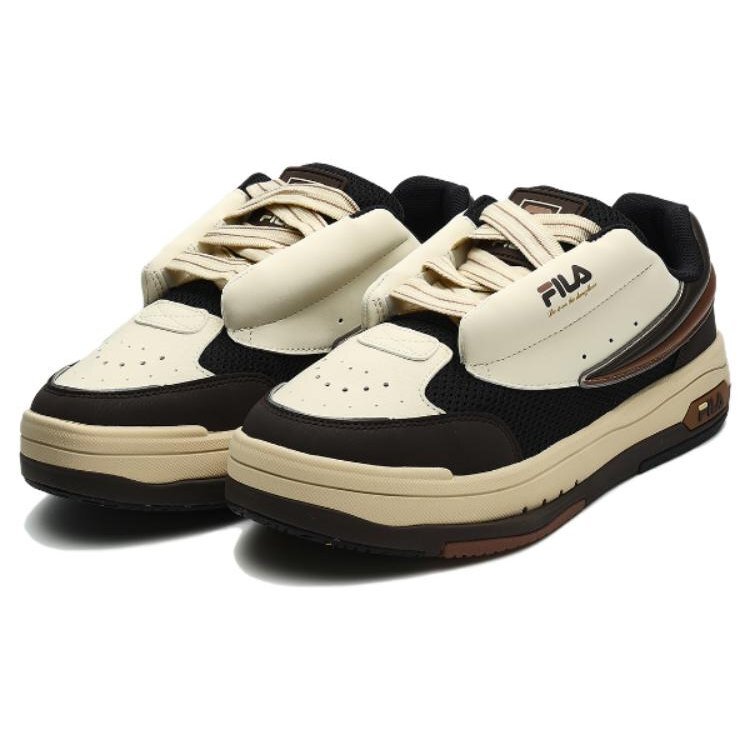 Mix Low Skates „Cream White Black“