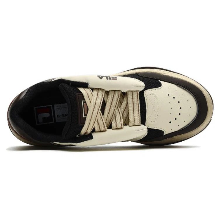 Mix Low Skates „Cream White Black“