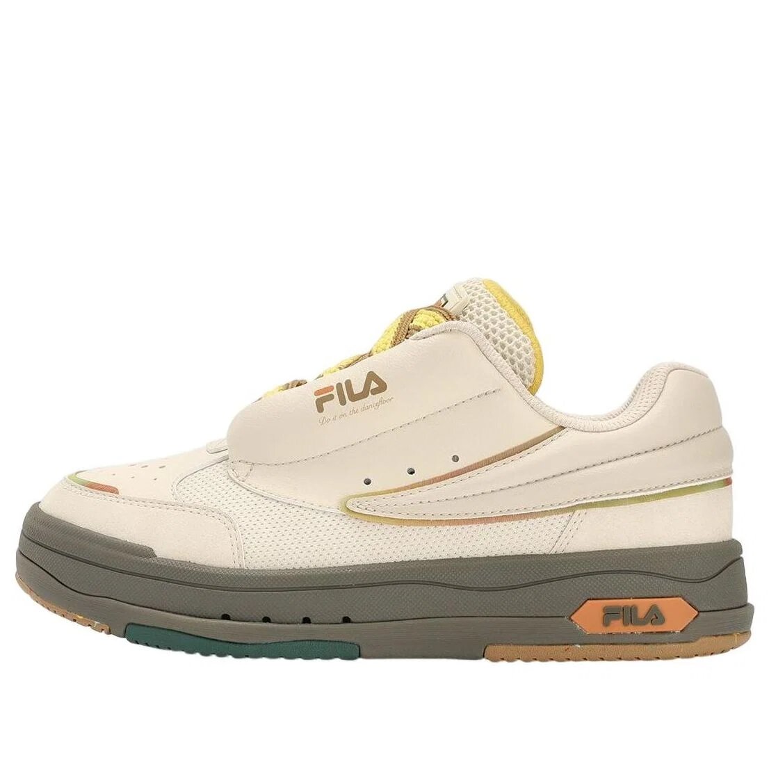 Mix Low Skates „Cream White Green“