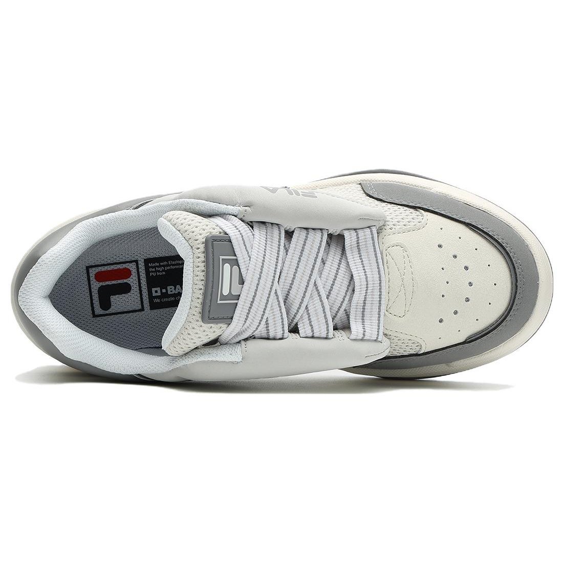 Mix Low Skates „Cream White Grey“