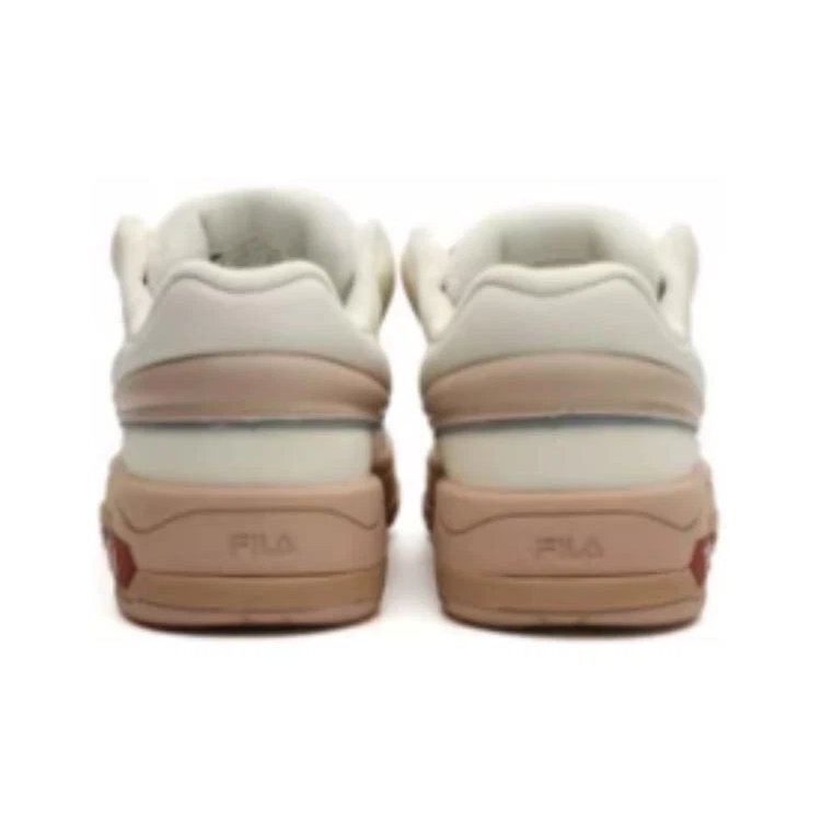 Mix Skate-Tanzschuhe „Weiß-Braun“
