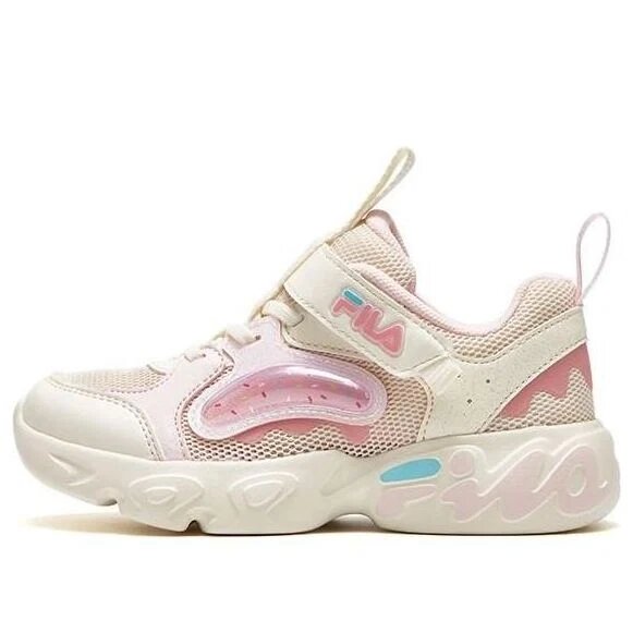 Mode-Sneaker „Cream White Pink“