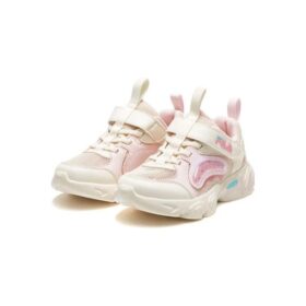 Mode-Sneaker „Cream White Pink“