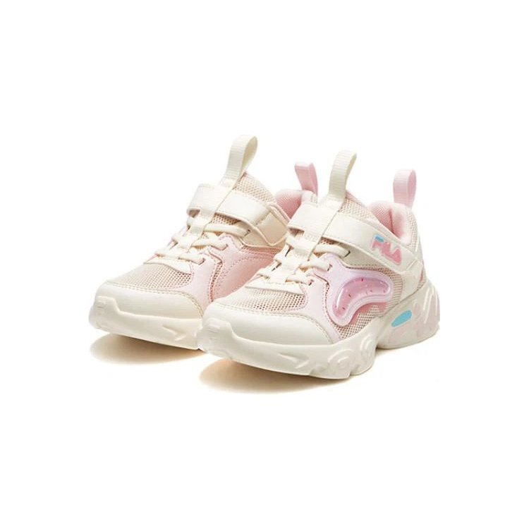 Mode-Sneaker „Cream White Pink“