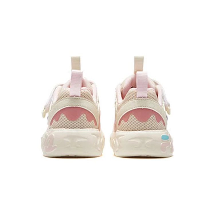 Mode-Sneaker „Cream White Pink“
