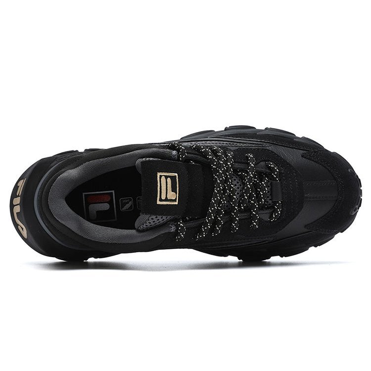 Mode-Sneaker Low-Top Grau/Schwarz