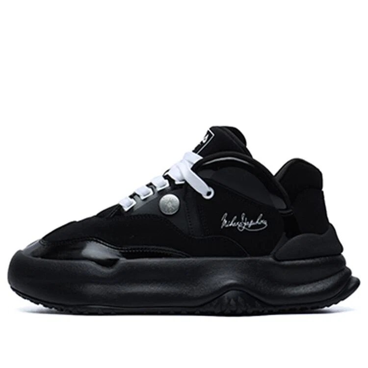 Mode-Sneaker, Low-Top-Laufschuhe, Schwarz