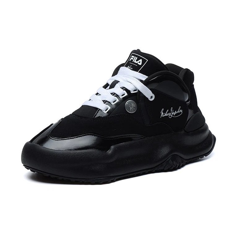 Mode-Sneaker, Low-Top-Laufschuhe, Schwarz