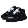 Mode-Sneaker, Low-Top-Laufschuhe, Schwarz