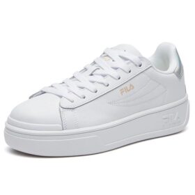 Modische Flatform-Sneaker Weiß