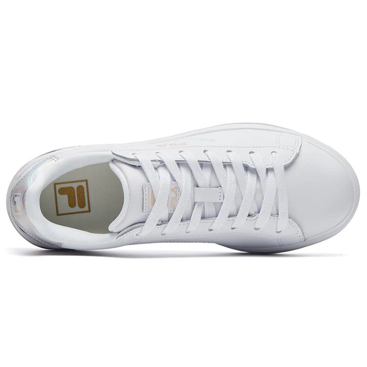 Modische Flatform-Sneaker Weiß