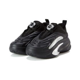 Modische Laufsneaker „Black Silver“