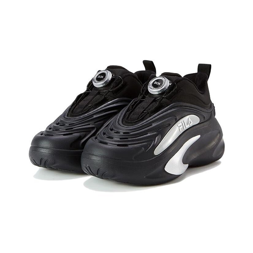 Modische Laufsneaker „Black Silver“
