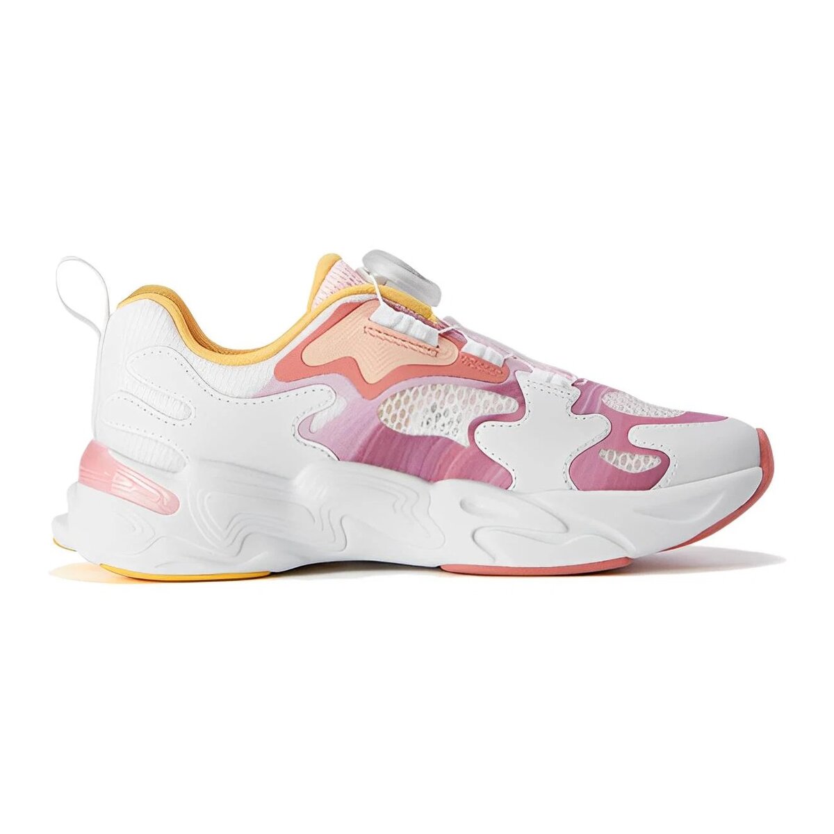 Modische Laufsneaker „White Pink“