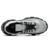 Modische Sneaker, Low-Cut, Grau