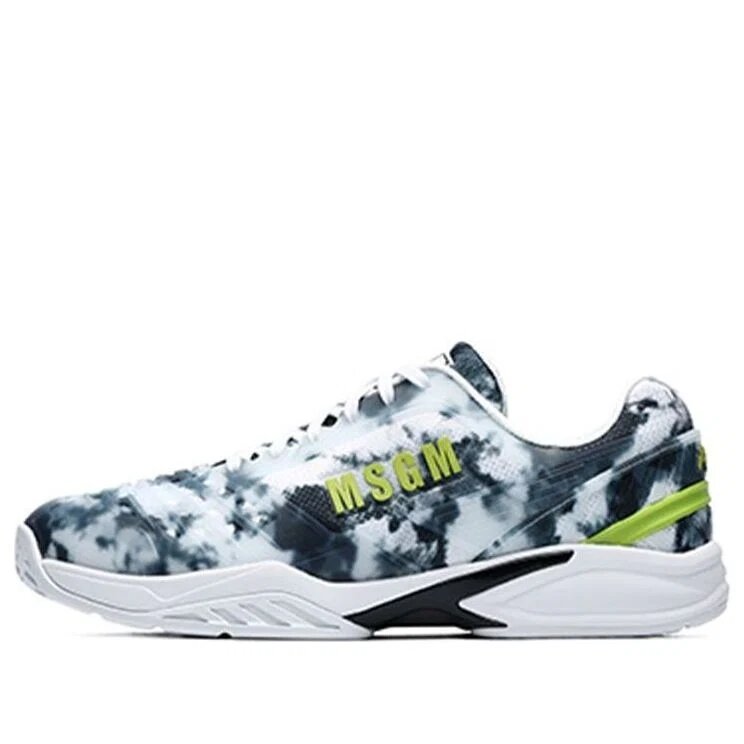 MSGM x Fila Heritage-FHT Low-Top Weiß/Schwarz/Bandhnu