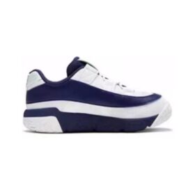 Niedrige Basketballschuhe „White Navy“