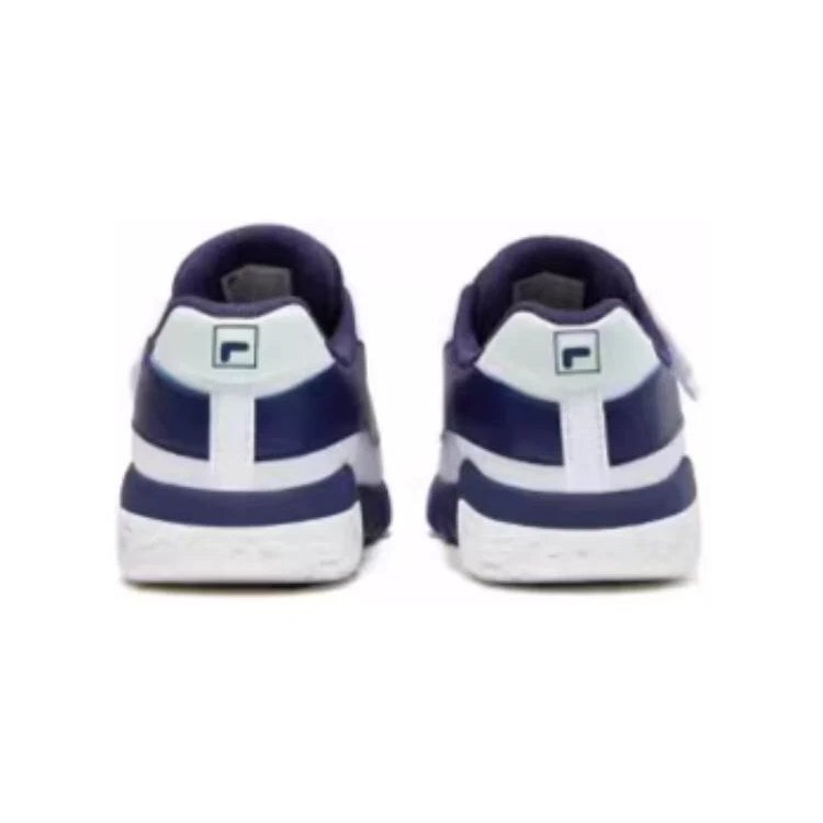 Niedrige Basketballschuhe „White Navy“