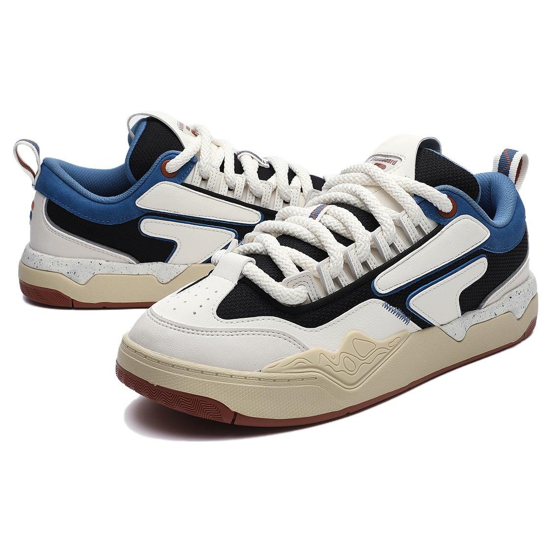 Nollie-Skateschuhe „White Blue“