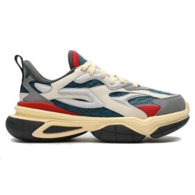 NUCLEO ICONA Chunky Sneakers „Weiß Grau Blaugrün“