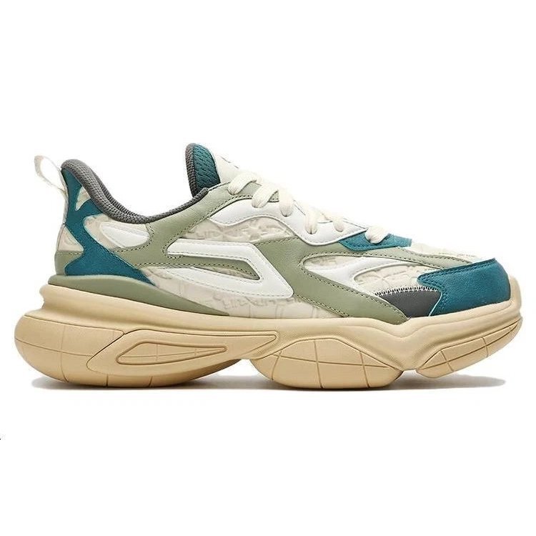 NUCLEO ICONA Chunky Sneakers „Weiß, Grün, Blaugrün“