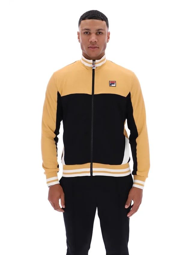 Oak Buff Tie Breaker Jacke mit Trichterkragen