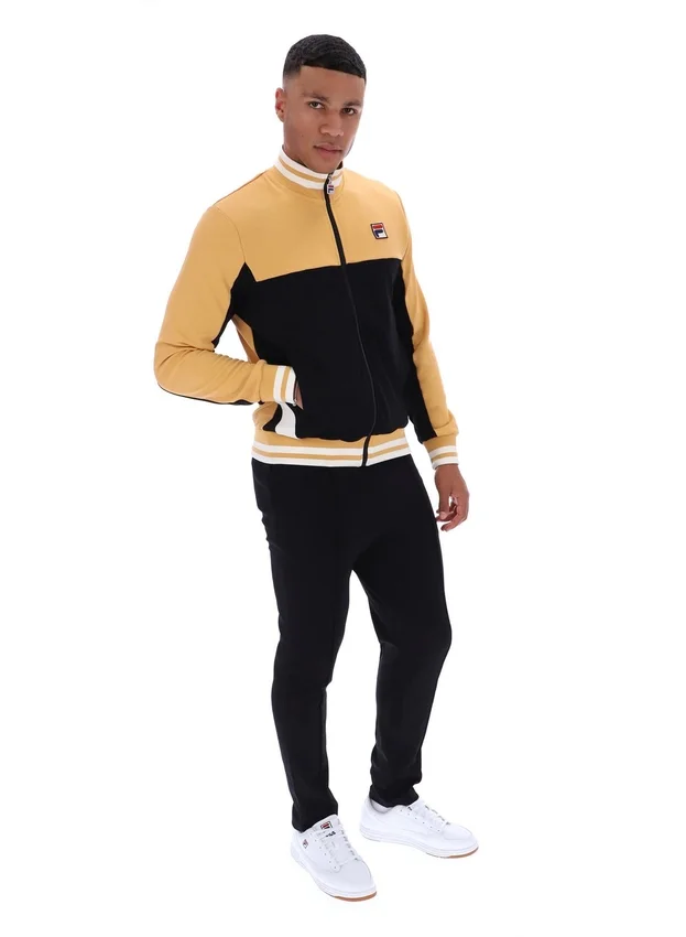Oak Buff Tie Breaker Jacke mit Trichterkragen