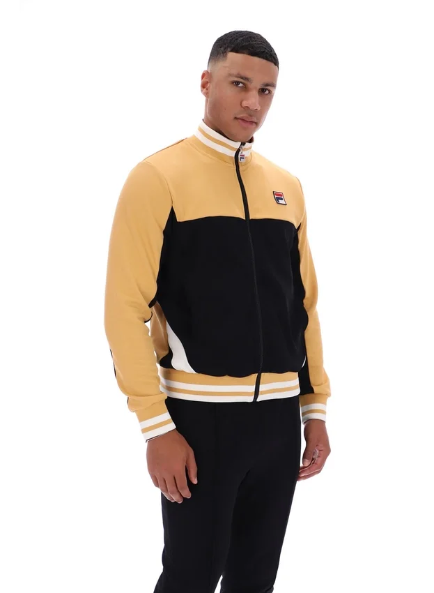 Oak Buff Tie Breaker Jacke mit Trichterkragen