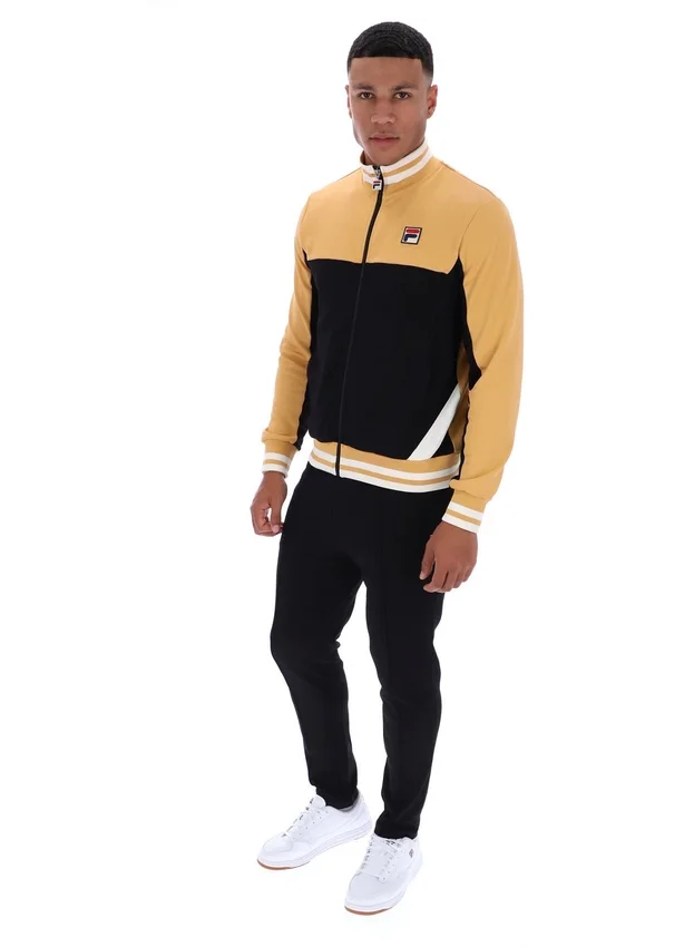 Oak Buff Tie Breaker Jacke mit Trichterkragen