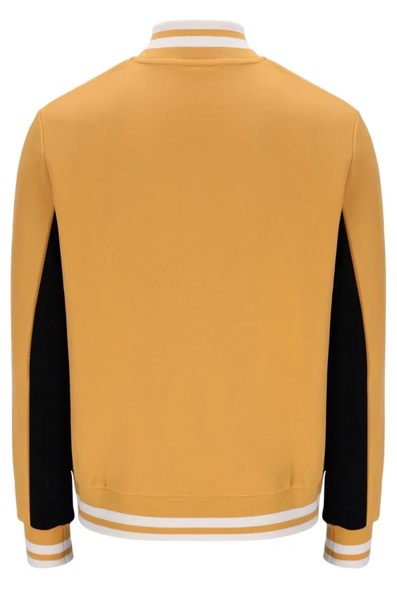 Oak Buff Tie Breaker Jacke mit Trichterkragen