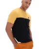 Oak Buff Tiebreaker Colour-Block-T-Shirt