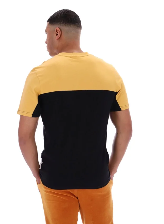 Oak Buff Tiebreaker Colour-Block-T-Shirt