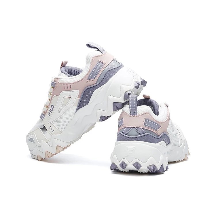 Oakmont-Laufschuhe „Weiß/Hellrosa“