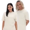Oatmeal Benjiman Unisex-T-Shirt mit kurzen Shorts