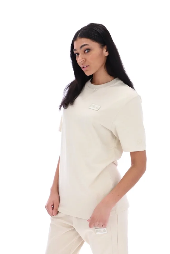 Oatmeal Benjiman Unisex-T-Shirt mit kurzen Shorts