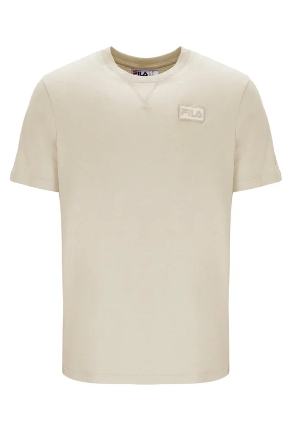 Oatmeal Benjiman Unisex-T-Shirt mit kurzen Shorts