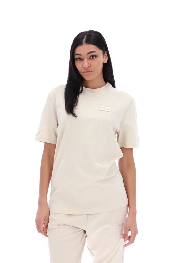 Oatmeal Benjiman Unisex-T-Shirt mit kurzen Shorts
