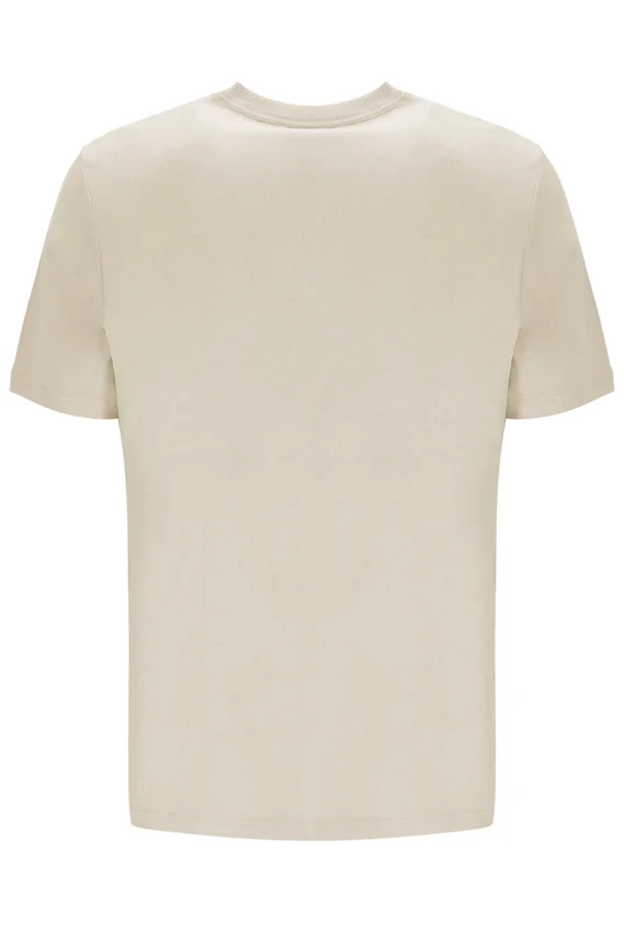 Oatmeal Benjiman Unisex-T-Shirt mit kurzen Shorts