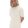 Oatmeal Benjiman Unisex-T-Shirt mit kurzen Shorts