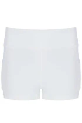Off-White-Mesh-Jersey-Kleid für Damen mit integrierten Shorts