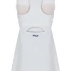 Off-White-Mesh-Jersey-Kleid für Damen mit integrierten Shorts