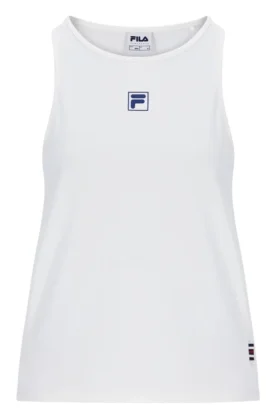 Off-White Ärmelloses Tennis-Top für Damen