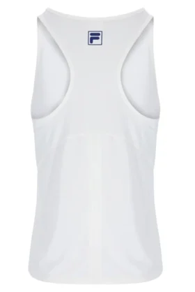Off-White Ärmelloses Tennis-Top für Damen