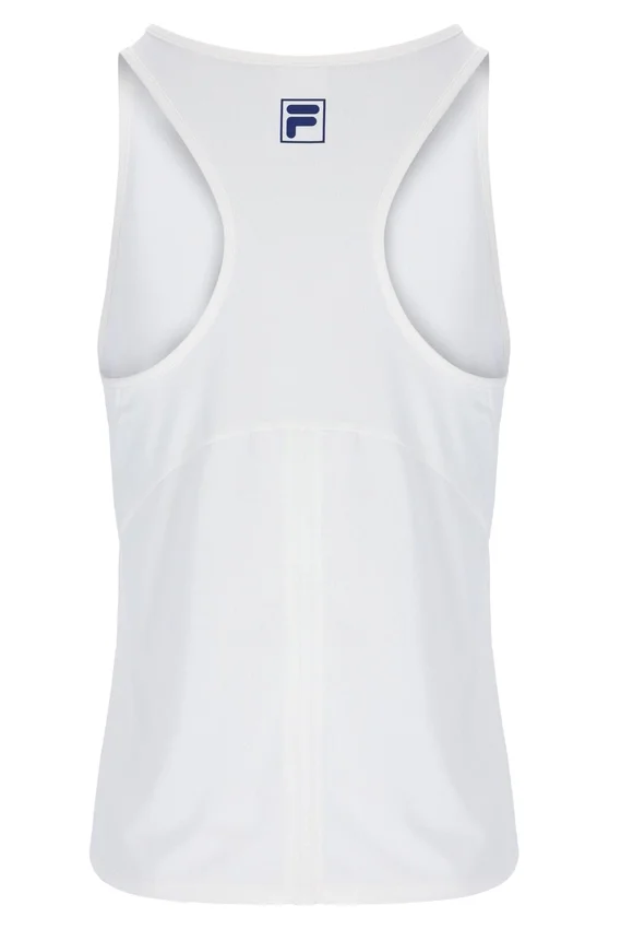 Off-White Ärmelloses Tennis-Top für Damen