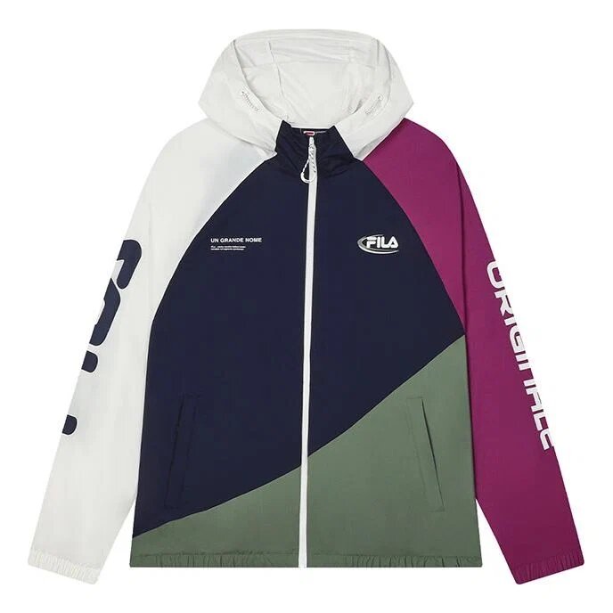Originale Collection Jacke „White Navy Purple“