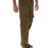 Oscar-Cargohose in Dunkeloliv