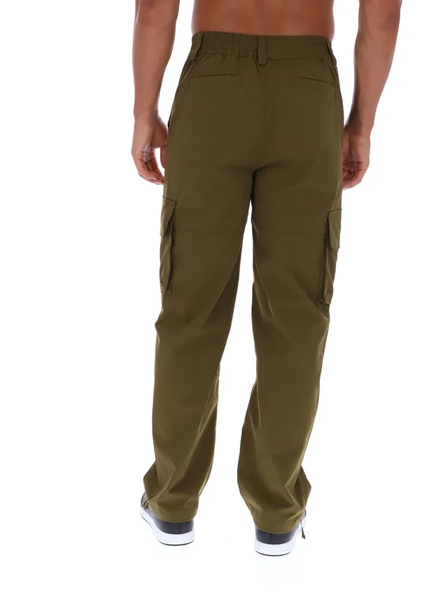 Oscar-Cargohose in Dunkeloliv
