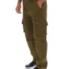Oscar-Cargohose in Dunkeloliv
