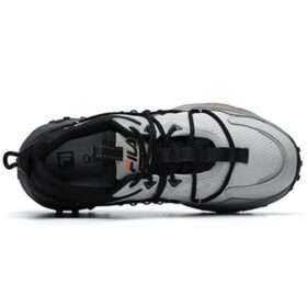 Outdoor-Laufschuhe „Schwarz Grau Orange“