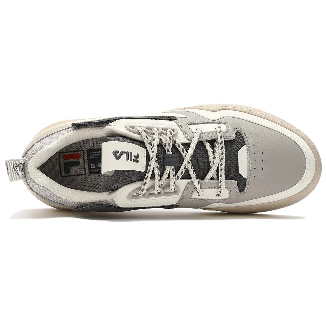 Pala-Skateschuhe „Weiß-Grau“